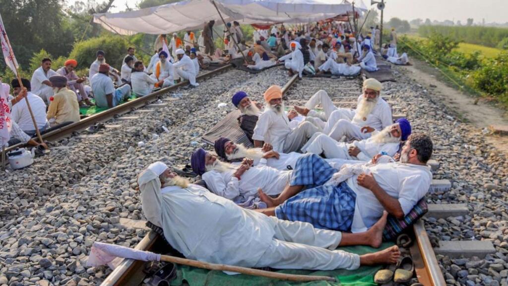 farmer protest