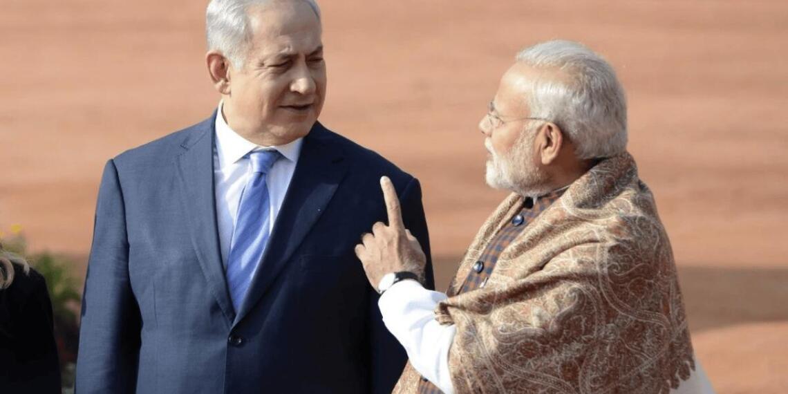 पीएम मोदी और इज़रायल के प्रधानमंत्री बेंजामिन नेतन्याहू (File Photo)