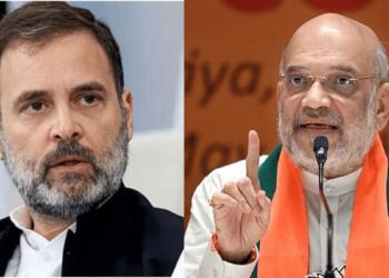राहुल गांधी और अमित शाह (FILE PHOTO)