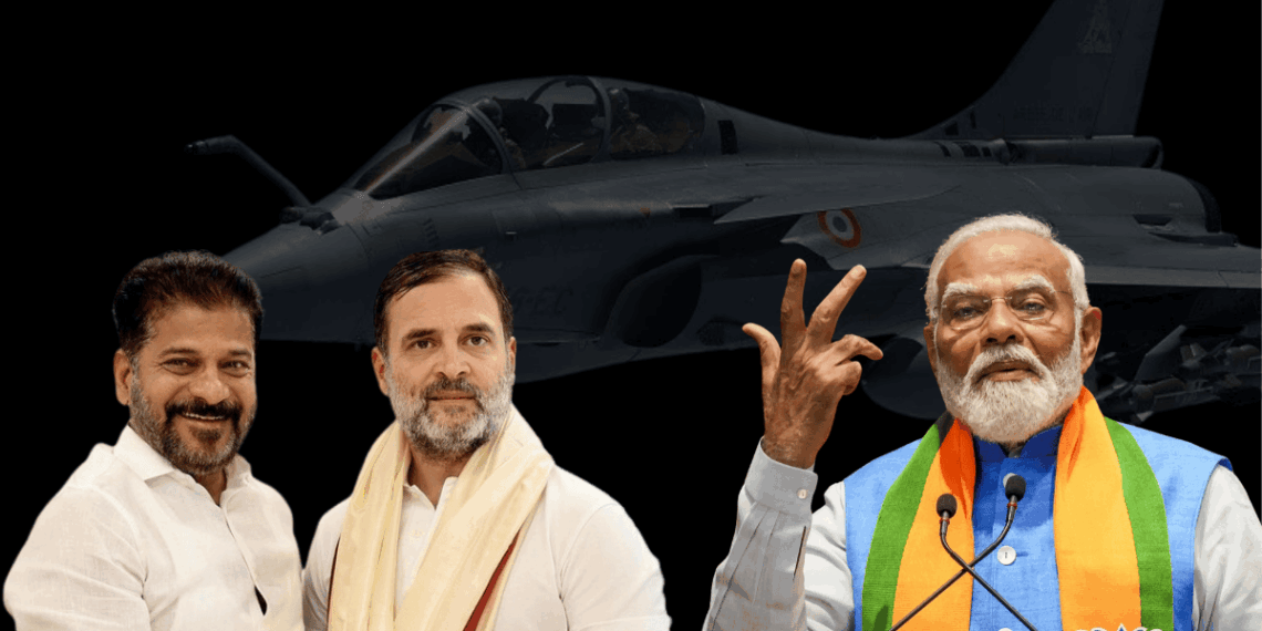 रेवंत रेड्डी ने राफेल को लेकर पीएम मोदी से सवाल पूछा है