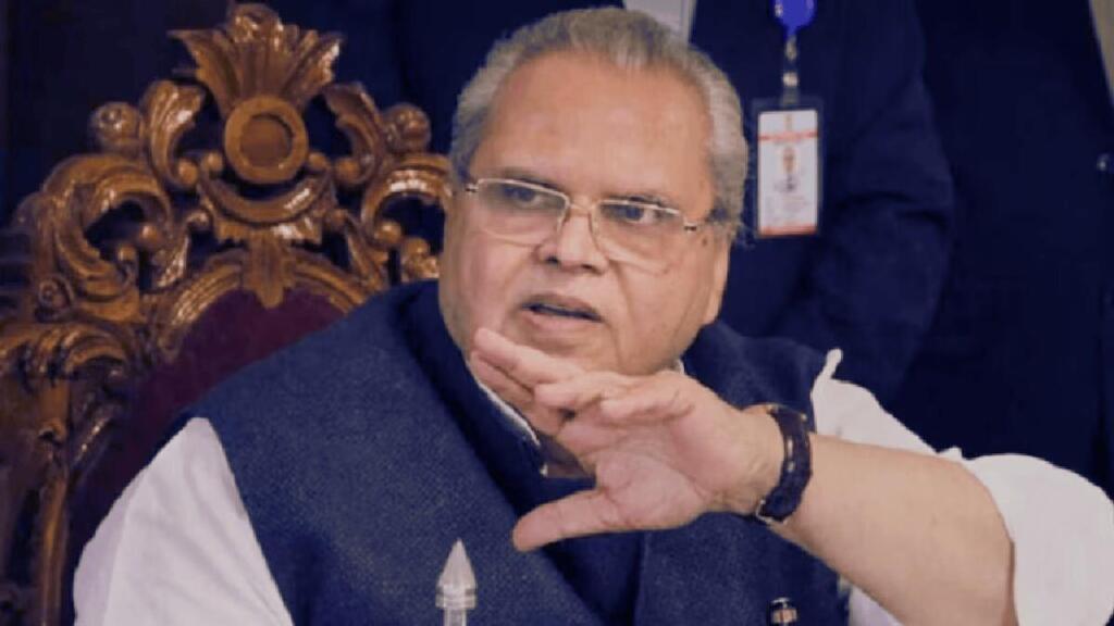 J&K के पूर्व गवर्नर सत्यपाल मलिक (FILE PHOTO)