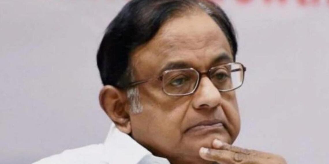 पी चिदंबरम