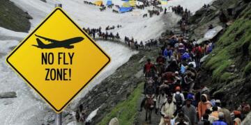 Amarnath Yatra 2025 No Flying Zone