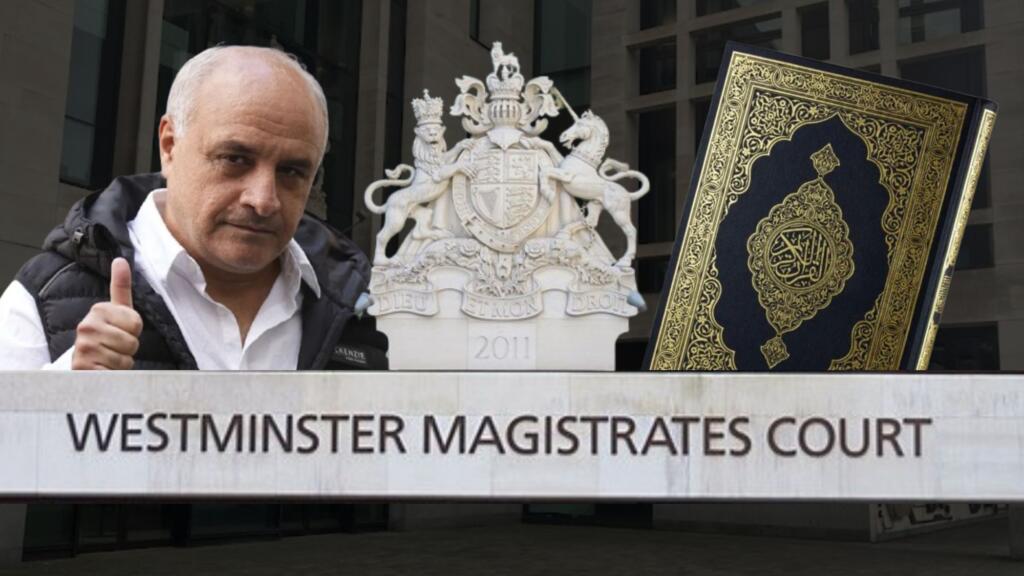 Westminster Court, Quran, London, Blasphemy Law, Britain, United Kingdom, UK