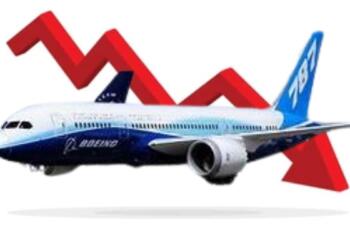 बोईंग शेयर क्रैश