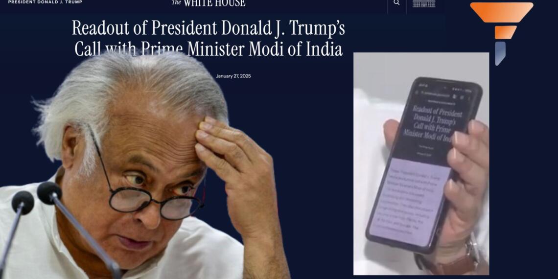 Congress Leader Jairam Ramesh On PM Modi Donald Trump