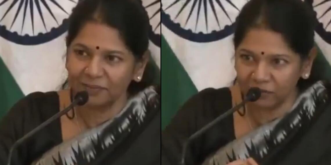 DMK सांसद कनिमोझी