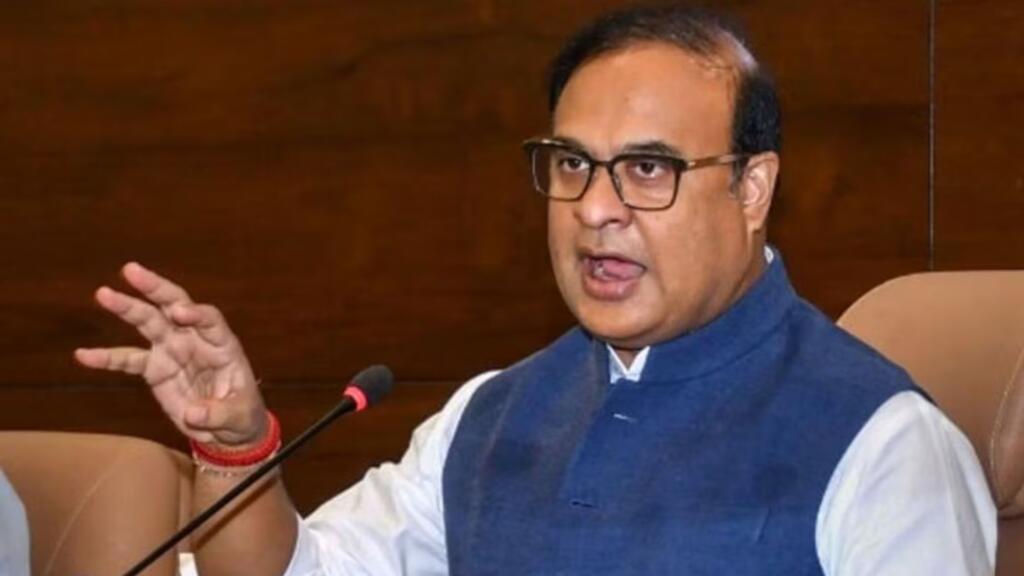 असम के मुख्यमंत्री सरमा