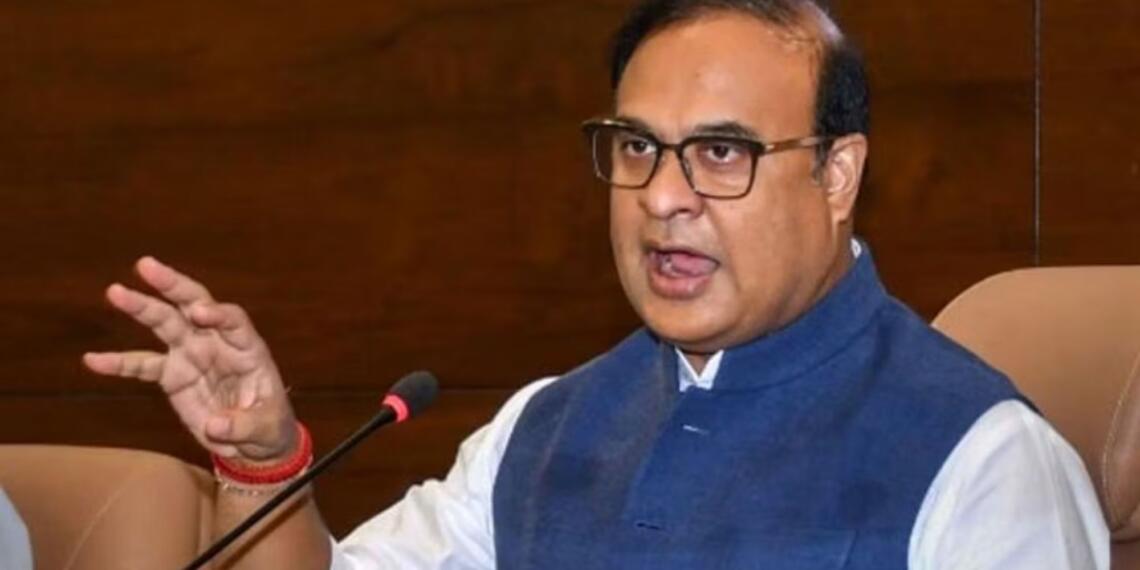 असम के मुख्यमंत्री सरमा