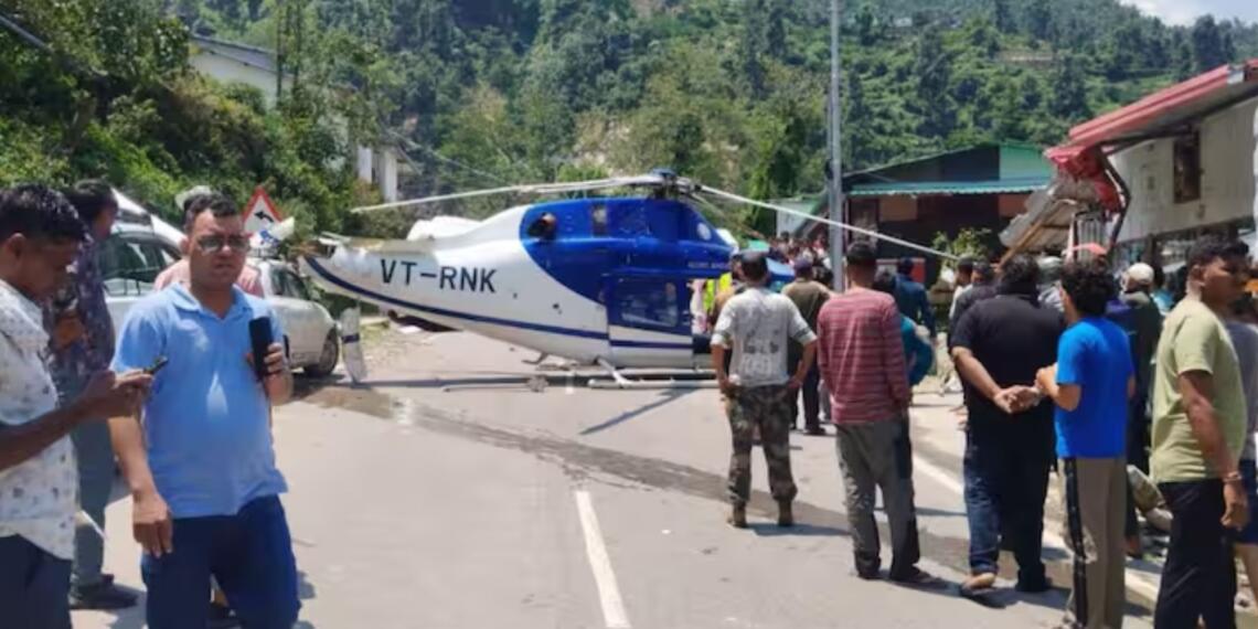 Kedarnath helicopter emergency landing