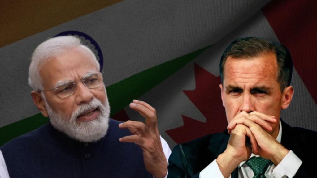 PM Modi And Mark Carney