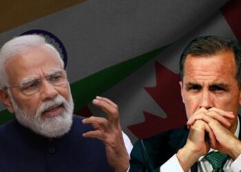 PM Modi And Mark Carney