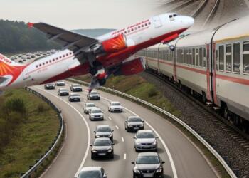 ahmedabad plane crash comparison with road and train accident
