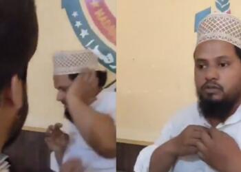 आरोपित मदरसा संचालक जुबैर
