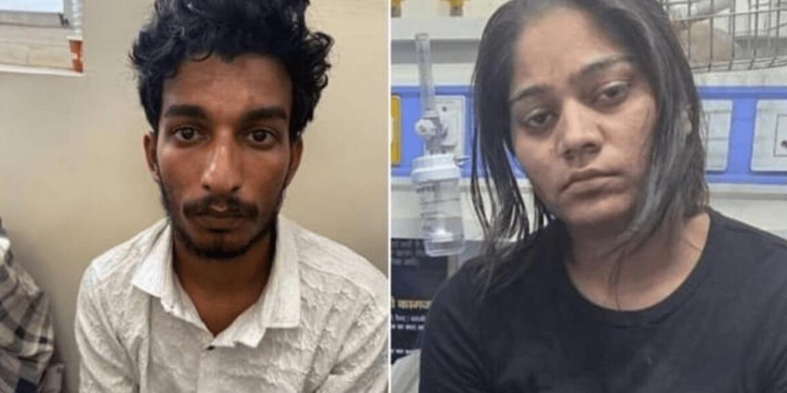 सोनम रघुवंशी और उसका प्रेमी राज कुशवाहा (चित्र: सोशल मीडिया)