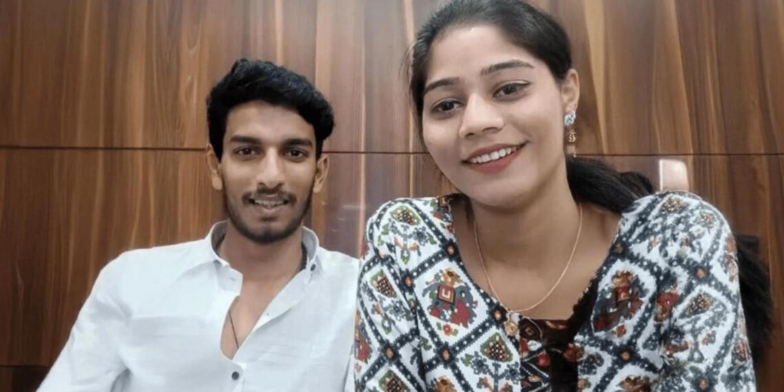 राज कुशवाहा और सोनम रघुवंशी (चित्र: सोशल मीडिया)