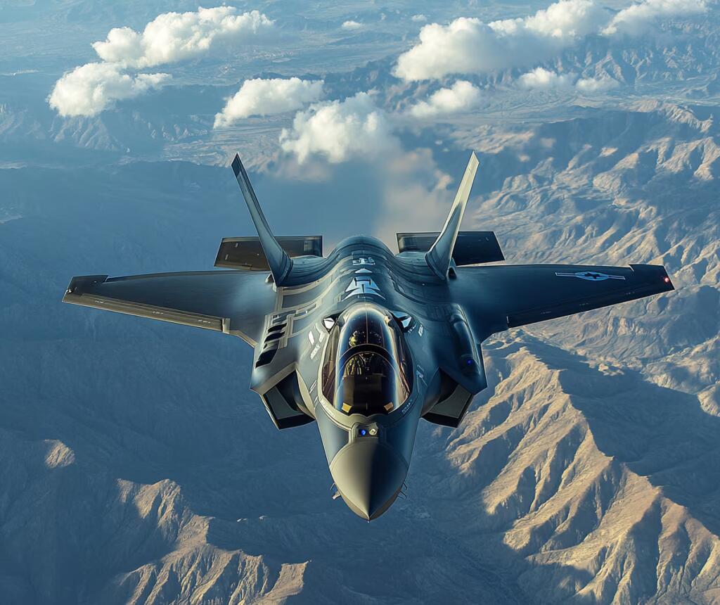 ब्रिटिश रॉयल नेवी का F-35 स्टेल्थ फाइटर जेट