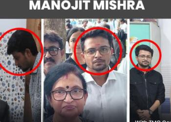 टीएमसी नेताओं के साथ गैंगरेप का मुख्य आरो​पी (अमित मालवीय के एक्स पोस्ट से)