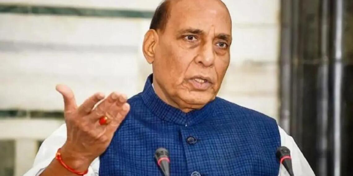 केंद्रीय रक्षा मंत्री राजनाथ सिंह (FILE PHOTO)