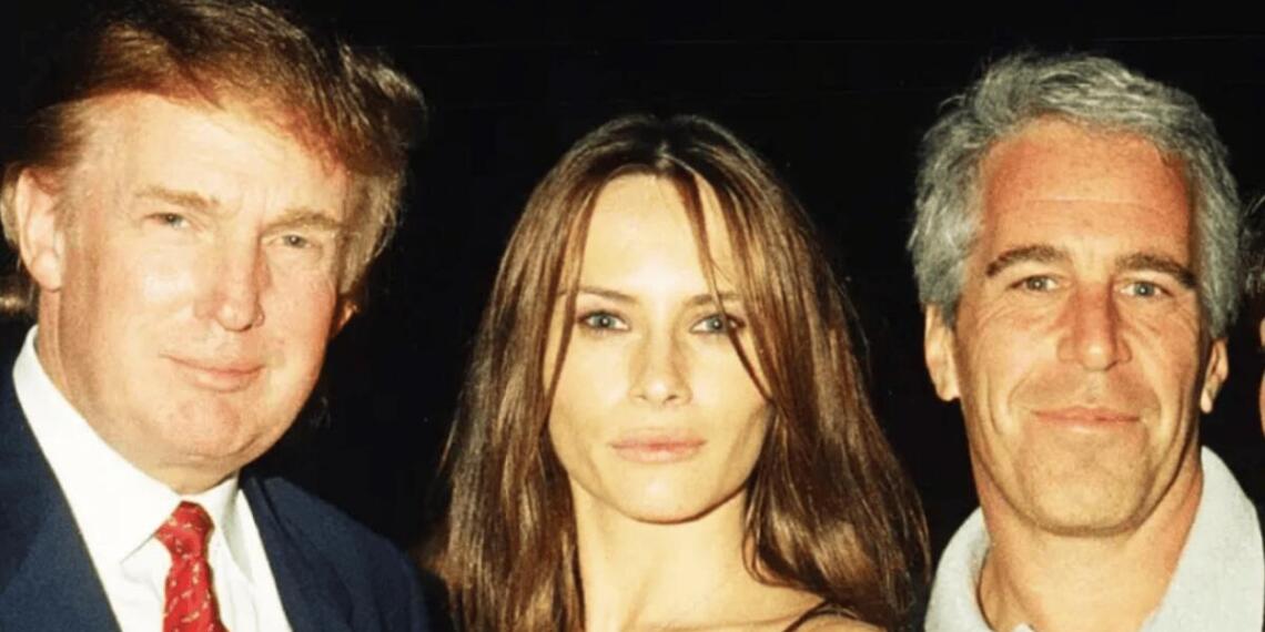 एपस्टीन के साथ मेलानिया और डोनाल्ड ट्रंप
