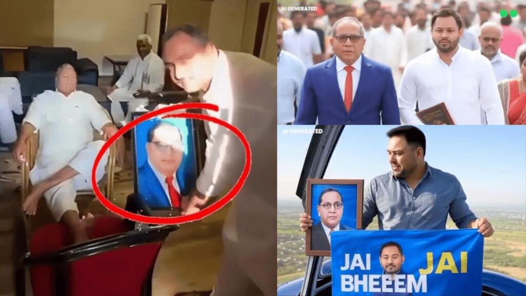लालू यादव और तेजस्वी यादव का AI वीडियो