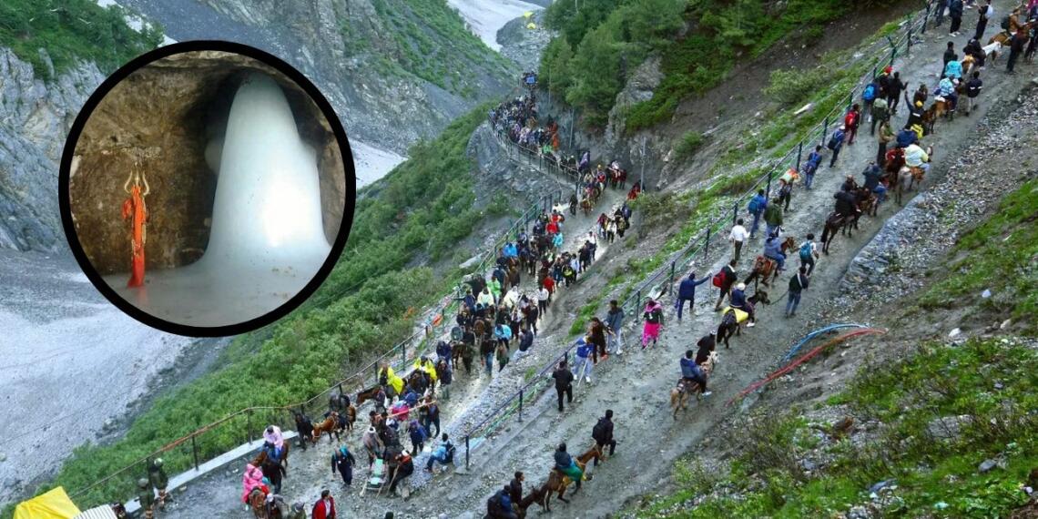 अमरनाथ यात्रा शुरू: पहली आरती के साथ रवाना हुआ पहला जत्था, अब तक 3.5 लाख रजिस्ट्रेशन