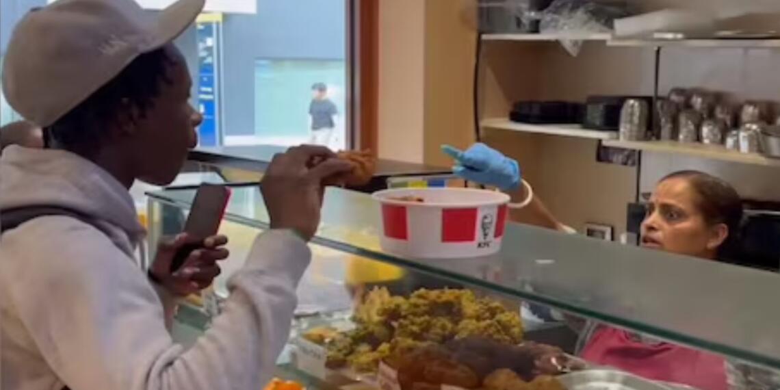 लंदन के वेज इस्कॉन रेस्टोरेंट में खुलेआम खाया मांस- हिंदूफोबिया का नया उदाहरण!