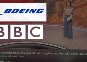 एअर इंडिया क्रैश रिपोर्ट पर ‘फर्जी न्यूज़’ से Boeing को बचा रहा BBC?
