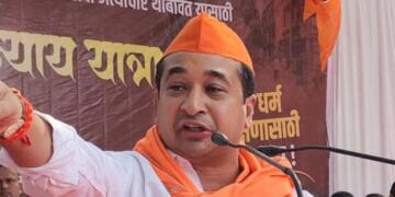 है हिम्मत तो टोपी पहनने वालों की पिटाई करें, मराठी न बोलने वाले की पिटाई पर बोले नितेश राणे