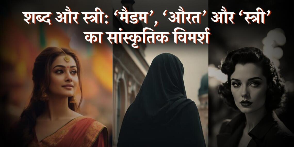 स्त्री को पुकारने वाले शब्द जैसे स्त्री, औरत, मैडम न सिर्फ उसके नाम हैं, बल्कि उसकी सामाजिक, सांस्कृतिक और सत्ता-संबंधी स्थिति के भी संकेतक हैं।