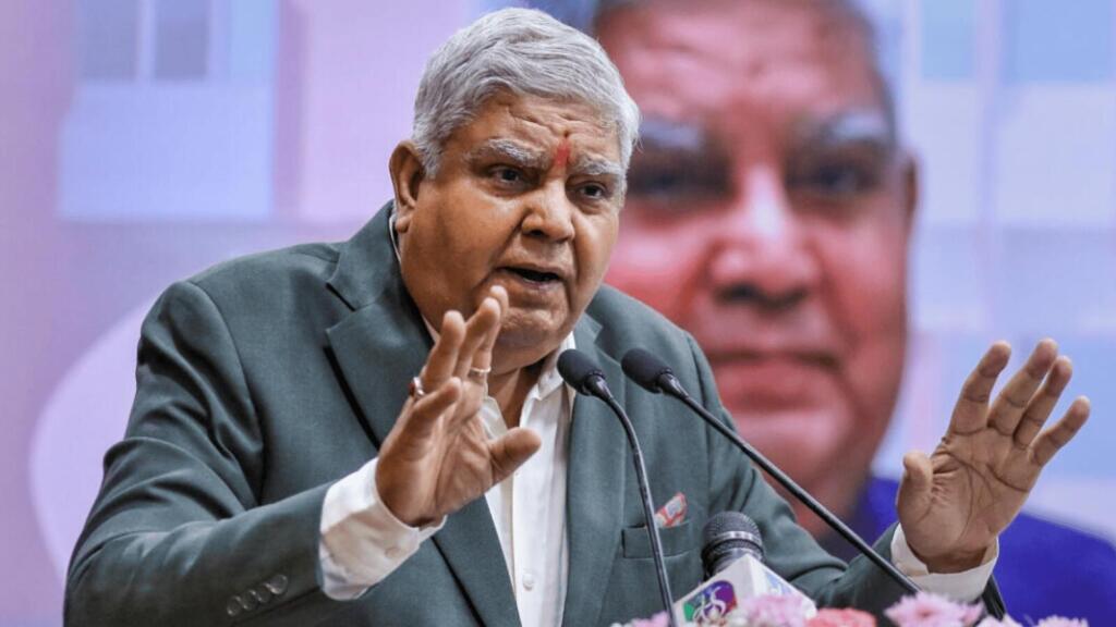 उप-राष्ट्रपति जगदीप धनखड़ (FILE PHOTO)
