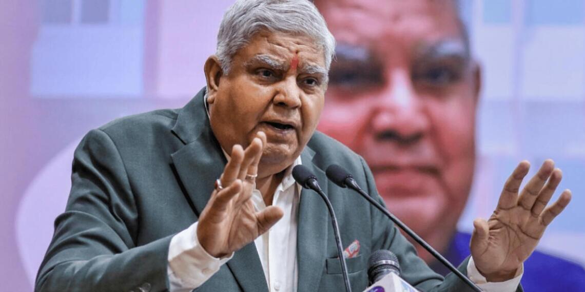 उप-राष्ट्रपति जगदीप धनखड़ (FILE PHOTO)