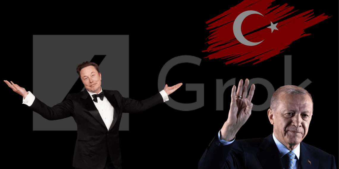 एलन मस्क और राष्ट्रपति तैयप एर्दोआन