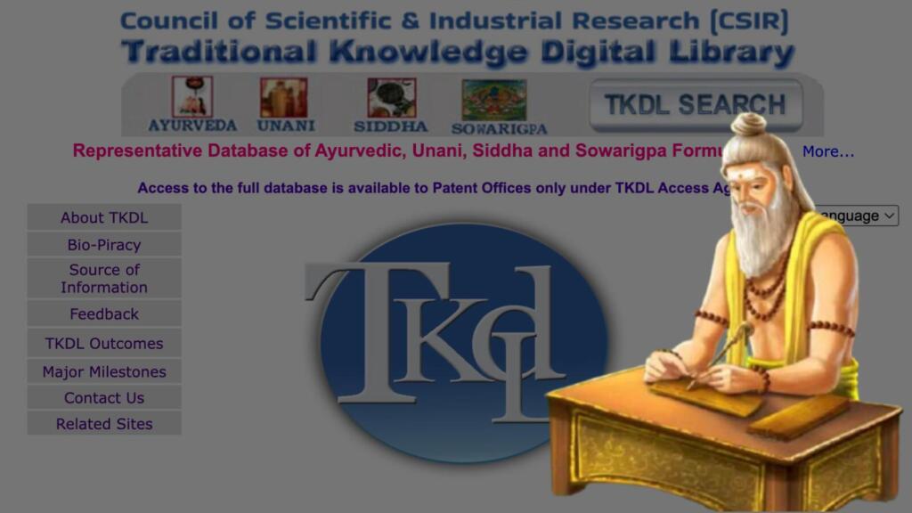 TKDL परियोजना आयुर्वेद, यूनानी, सिद्ध, सोवा-रिग्पा और होम्योपैथी जैसी प्राचीन चिकित्सा प्रणालियों पर केंद्रित है