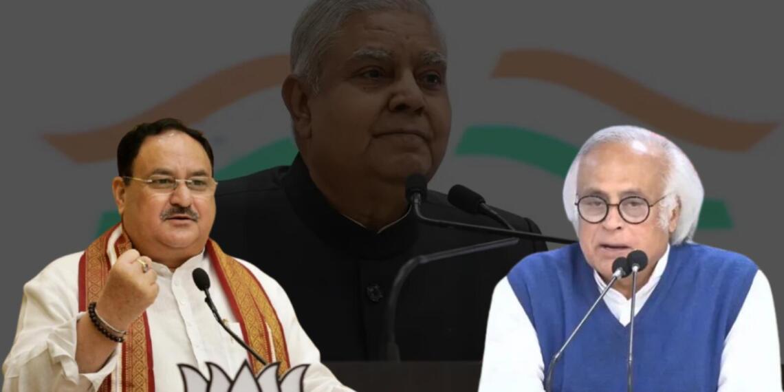 जयराम रमेश ने जेपी नड्डा पर गंभीर आरोप लगाए थे