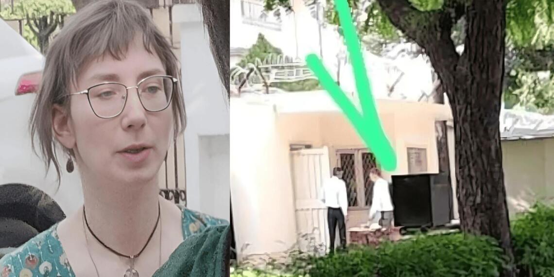 रूसी दूतावास में जाती विक्टोरिया बसु (FILE PHOTO)