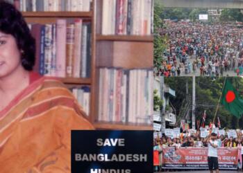 बांग्लादेशी हिंदुओं के समर्थन में आईं तसलीमा नसरीन, कहा, अपनी ही धरती पर अल्पसंख्यक हैं मूल निवासी
