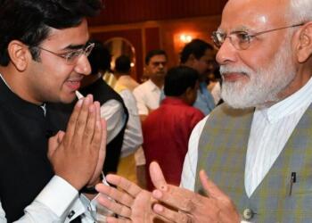 "एक विचारधारा, दो पीढ़ियां: मोदी के बाद भाजपा की उम्मीद तेजस्वी सूर्या"