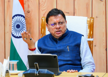 उत्तराखंड के सीएम पुष्कर सिंह धामी।