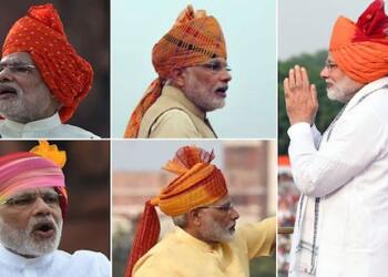 देशभक्ति का एक दशक: पीएम मोदी ने साफा और केसरिया पगड़ी पहनकर मनाया 79वां स्वतंत्रता दिवस