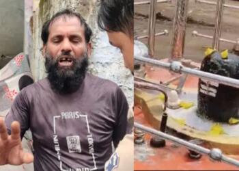 छत्तीसगढ़ के भिलाई में अब्दुल शहजाद ने किया शिवलिंग तोड़ने का प्रयास, हनुमान मंदिर का झंडा फेंका; पुलिस ने किया गिरफ्तार