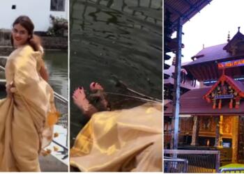 जैस्मिन जाफर ने गुरुवायूर मंदिर के पवित्र तालाब में पैर धोकर बनाया वीडियो, मंदिर को शुद्धिकरण के लिए किया बंद-हिंदू मंदिरों की आस्था पर बार-बार हमला क्यों?