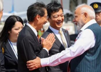 जापान में गायत्री मंंत्र के जाप के साथ प्रधानमंत्री मोदी का स्वागत- 15वें शिखर सम्मेलन में होगी AI और सेमीकंडक्टर्स पर चर्चा