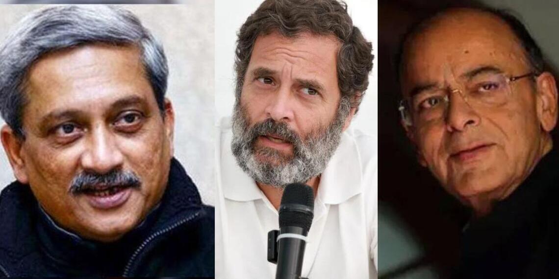 अरुण जेटली पर राहुल गांधी की टिप्पणी: कांग्रेस की राजनीति में झूठ और बौद्धिक बेईमानी