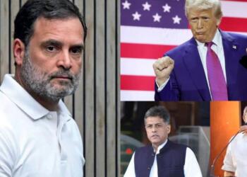 मोदी बनाम ट्रंप पर कांग्रेस में फूट: तिवारी और कार्ति ने किया सरकार का समर्थन, अलग-थलग पड़ गए राहुल गांधी