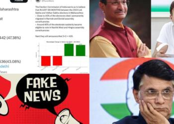 कांग्रेस की फेक न्यूज़ फैक्ट-चेक में फंसी — पवन खेड़ा व संजय कुमार ने ट्वीट हटाए