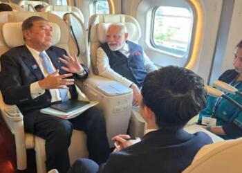 भविष्य की झलक: पीएम मोदी ने की टोक्यो से सेंदाई तक बुलेट ट्रेन की सवारी