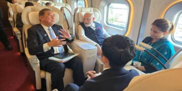 भविष्य की झलक: पीएम मोदी ने की टोक्यो से सेंदाई तक बुलेट ट्रेन की सवारी