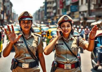 पहली बार उत्तर प्रदेश के 7 शहरों में महिलाएं संभालेंगी ट्रैफिक व्यवस्था