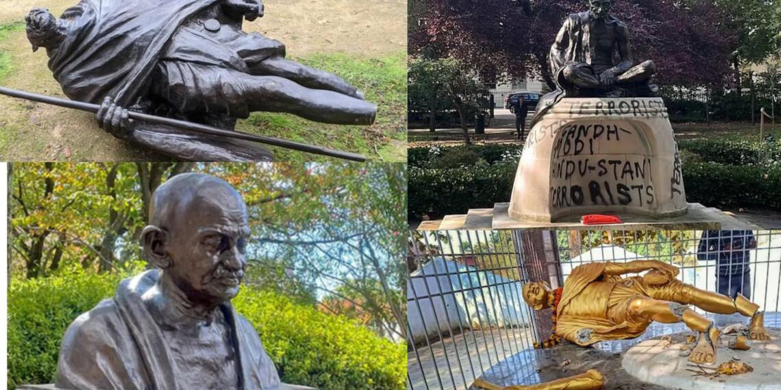 लंदन में गांधी की प्रतिमा का अपमान- कोई नई बात नही, पहले भी हो चुके कई हमले! गांधीविरोध की क्या है वजह?